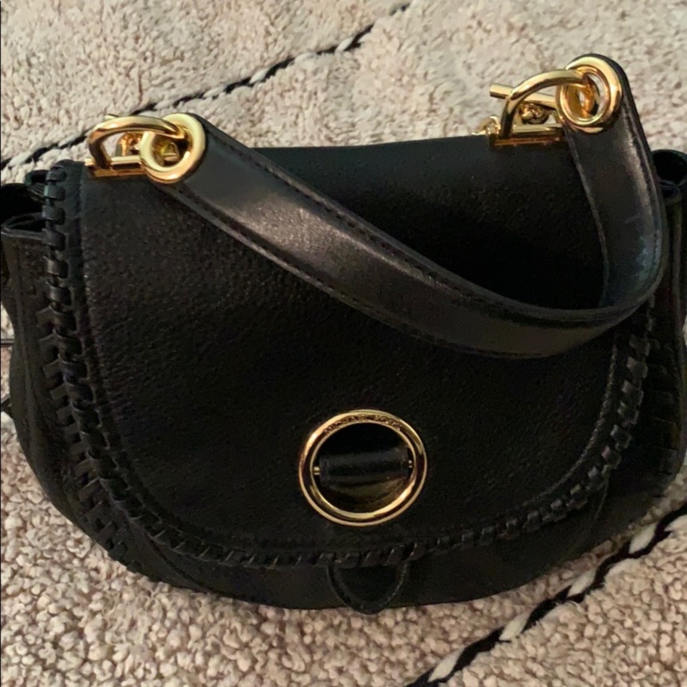 Michael Kors Black leather crossbody